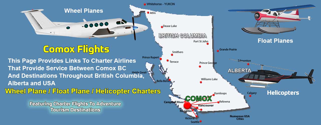 Comox BC Air Charter Directory